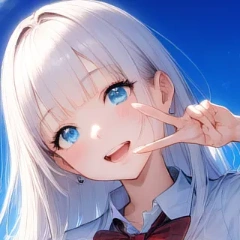 白髪スキー