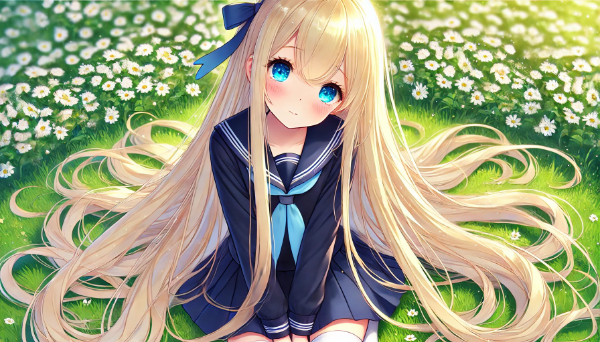 セーラー服な金髪少女6