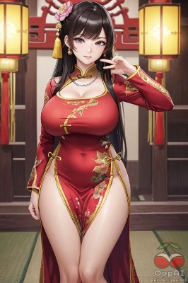 【限定】このチャイナドレス、あなたの目を奪っちゃうかも？