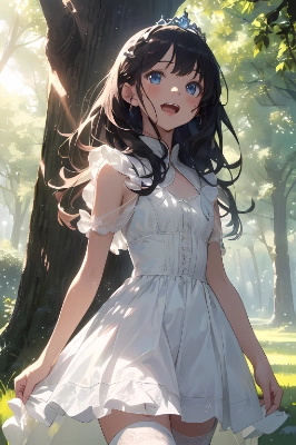姫様の森遊び