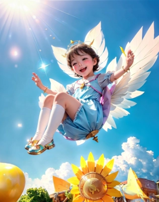 天女少女