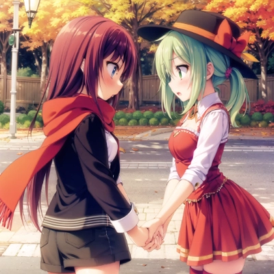 手を繋ぐ