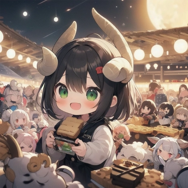 森の黒山羊さんと千の仔山羊さん