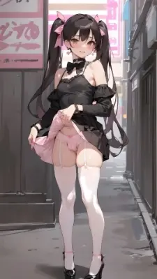お題「たくし上げ」