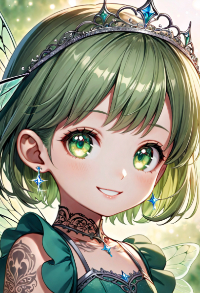 綺麗な目のシルフィード