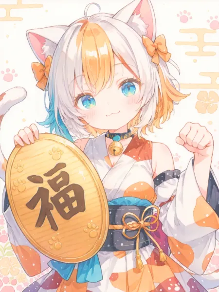 ビックな幸せ拾って来たにゃ