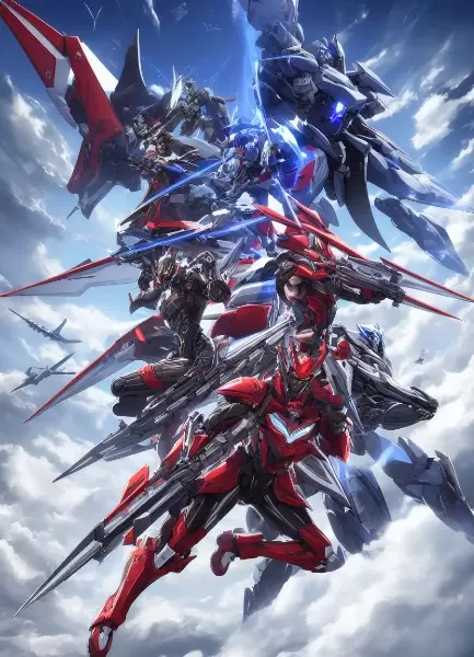 スーパーロボット全員集合感