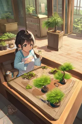 盆栽は１つの宇宙だよ