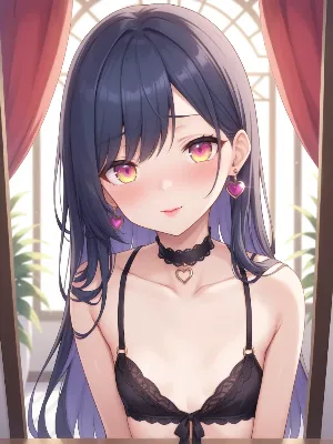 窓辺で囁く秘密の微笑み