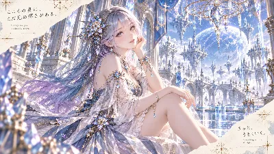 水晶宮に座す、輝きの少女