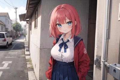 赤毛の女の子