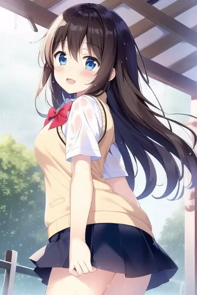 雨宿り