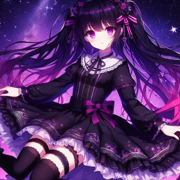 長髪な、黒ゴスなうちの子★(22枚)