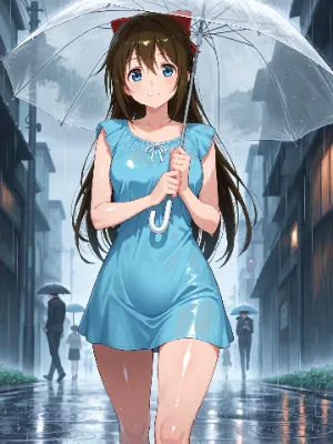 桜坂しずく　雨