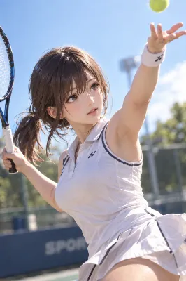 女子テニス選手