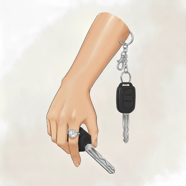 ハンドキーホルダー