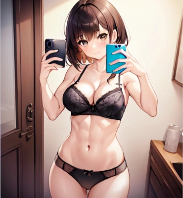 Ｗ自撮りその１