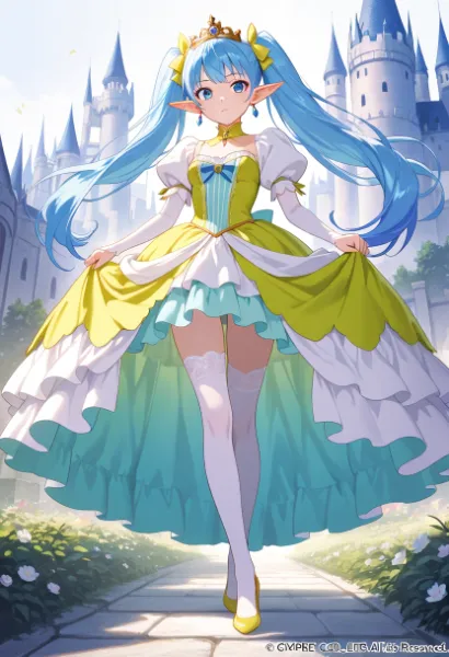 黄色のひらめきが、空の奥にそっと触れるとき