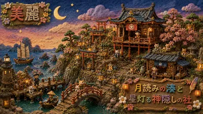 星灯る月読みの湊と神隠しの社