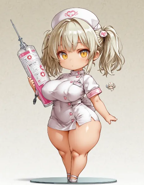 巨大注射器のキュートナース