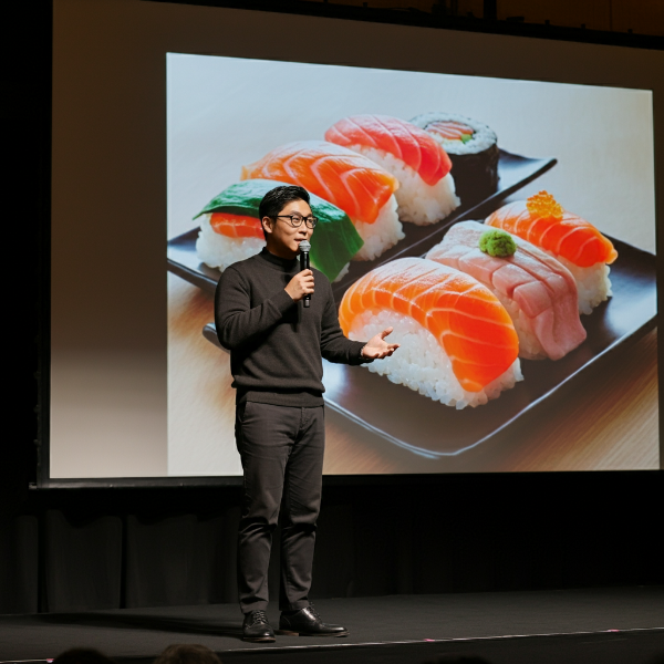 寿司回転ずし新メニュー発表会