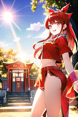 朝陽巫女