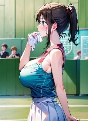 休憩中