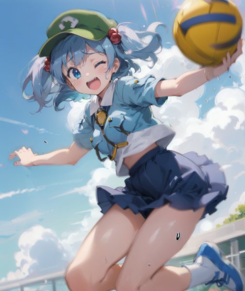 河城にとりとドッジボール！(part6)