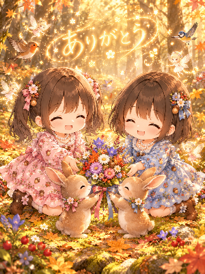 大切な宝物、ありがとうの花束