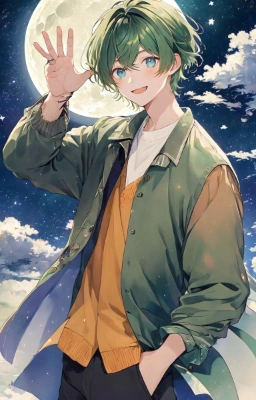 男子by夜空