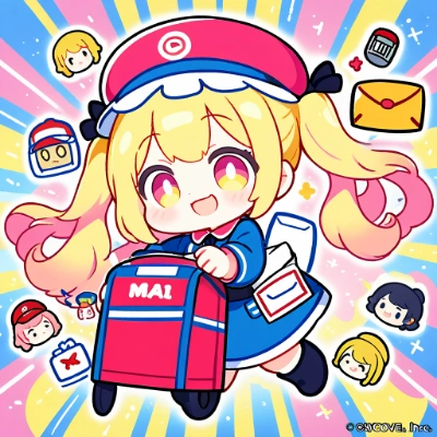 手紙を届けるよ！