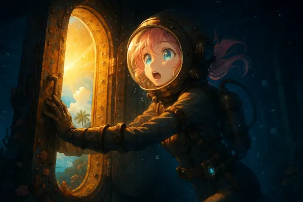 深海の少女と失われた楽園の光