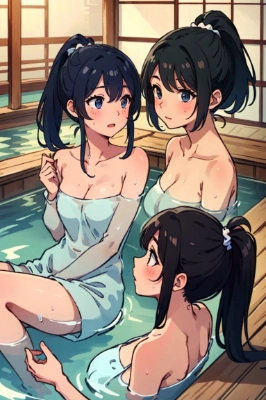 家族で温泉
