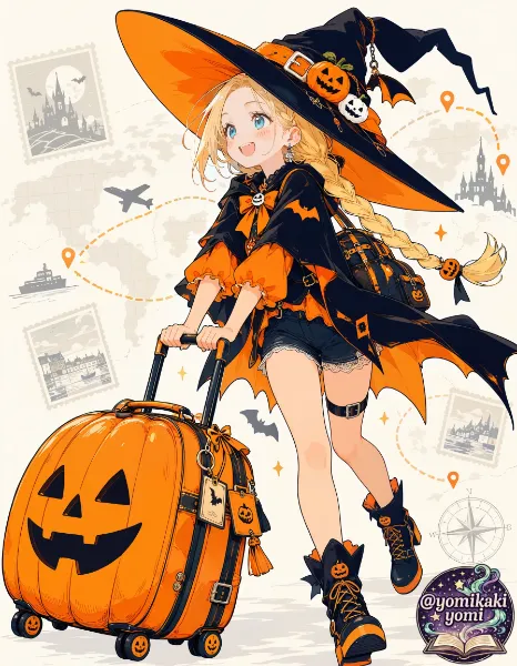 世界中のハロウィンを巡るぞ～～