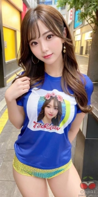 【限定】今日はTシャツを着てみたんだ