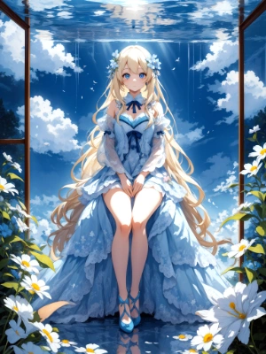 deep blue