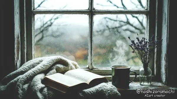 秋の読書時間 - Autumn reading time