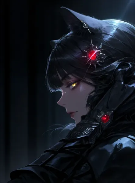 ケモミミと赤い宝石