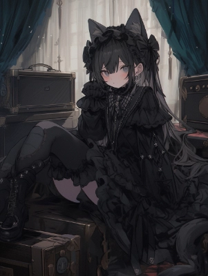 黒ネコ