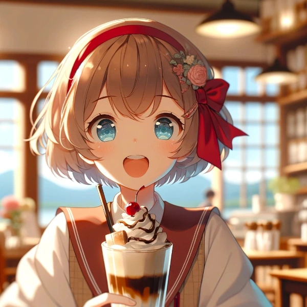 美味しそうなパフェ