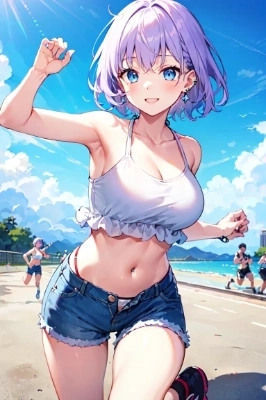 「おはよー！　今日も暑いけど、がんばろー！」