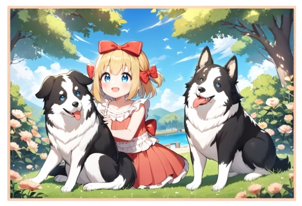 コリーちゃんと