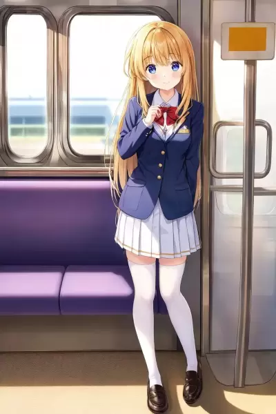 電車の少女