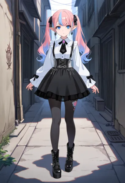 路地の狭間に咲く、都市の異界の声