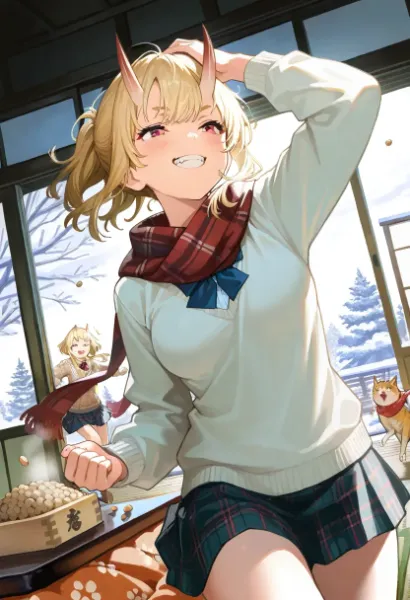 鬼娘の今年の抱負