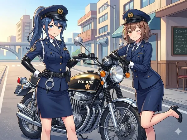 警察官たち♡👮‍♀