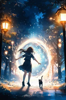 少女は猫に招かれて