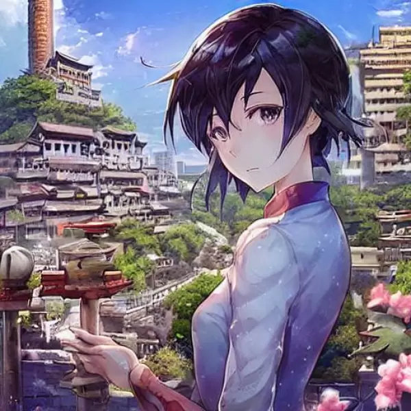 晴天と廃墟とチャイナ