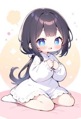 女の子座り2