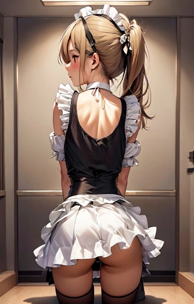 メイドさんの後ろ姿2